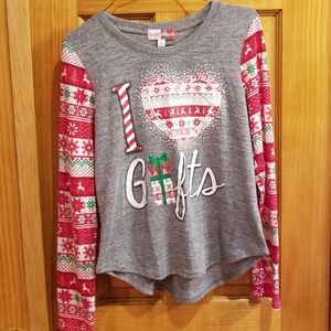 I Love gifts Christmas shirt